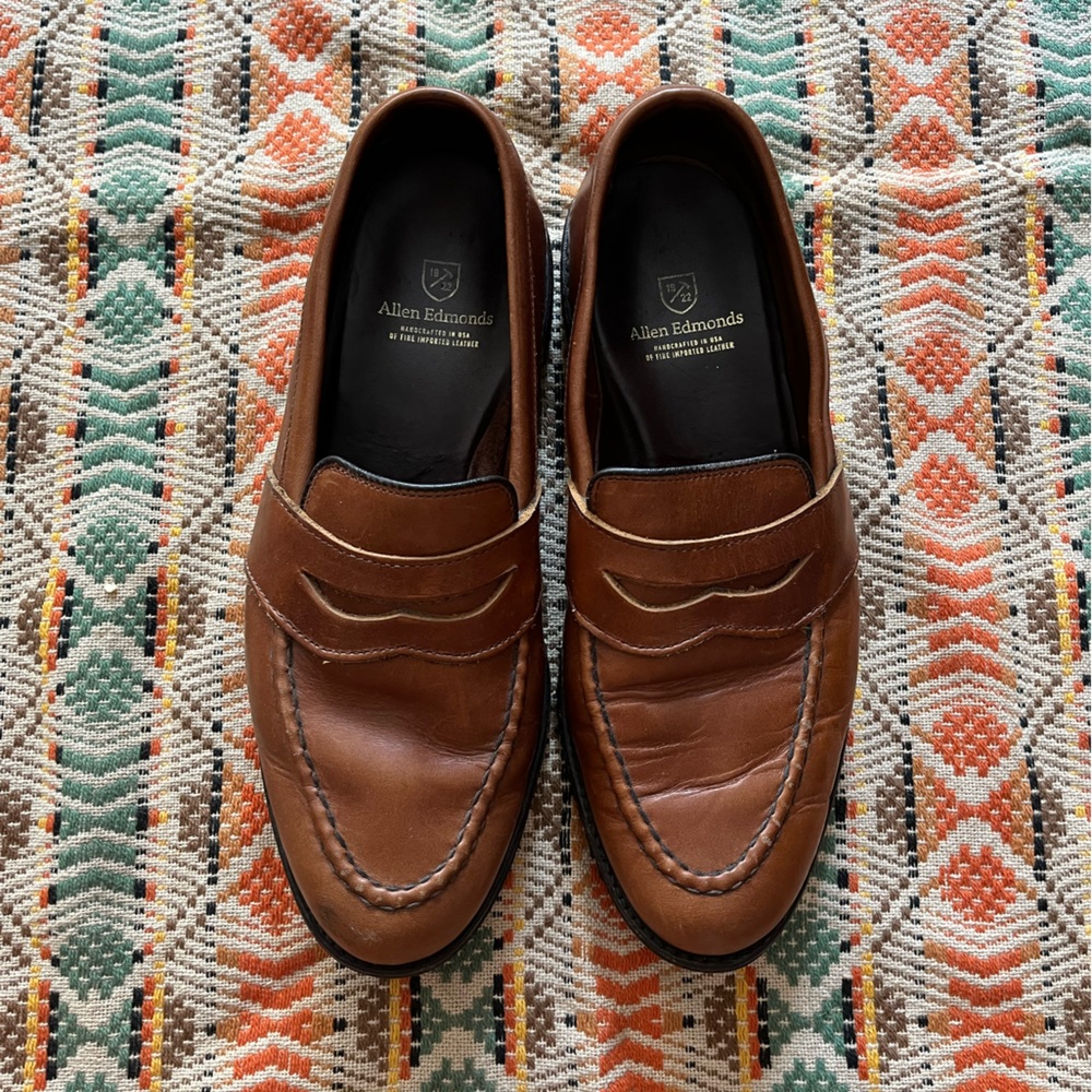 Allen Edmonds Men’s 43/9 leather loafer